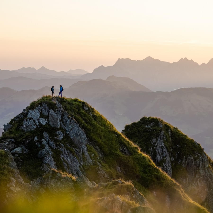 Wanderer-am-Kroendlhorn